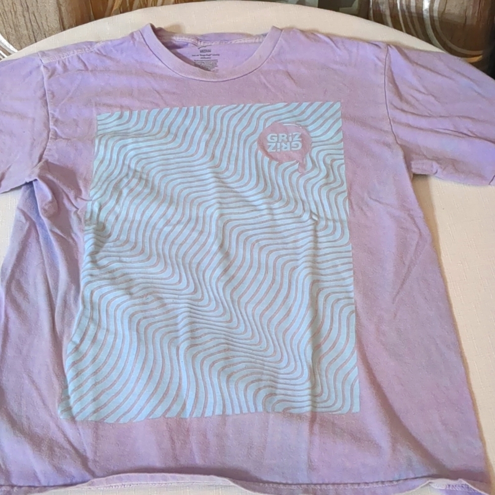 Griz T-shirt purple blue